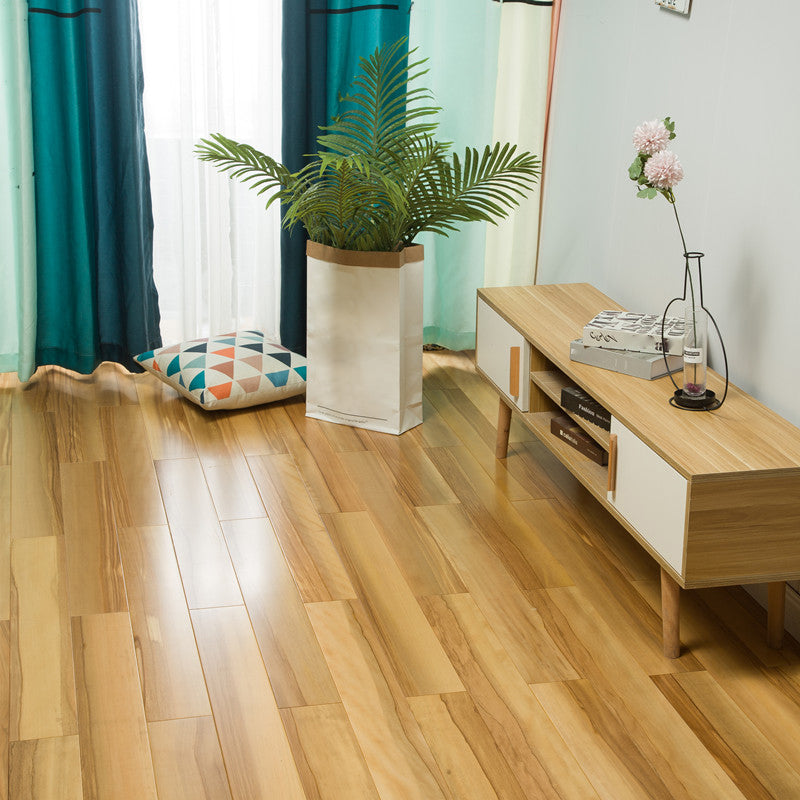Rectangle Flooring Planks Solid Wood Interlocking Walnut Wooden Floor 36"L x 5"W Natural Clearhalo 'Flooring 'Hardwood Flooring' 'hardwood_flooring' 'Home Improvement' 'home_improvement' 'home_improvement_hardwood_flooring' Walls and Ceiling' 7423782