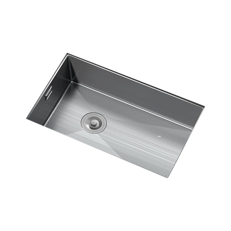 Soundproof Undermount Kitchen Sink Diversion Design Kitchen Sink with Faucet Clearhalo 'Home Improvement' 'home_improvement' 'home_improvement_kitchen_sinks' 'Kitchen Remodel & Kitchen Fixtures' 'Kitchen Sinks & Faucet Components' 'Kitchen Sinks' 'kitchen_sinks' 7423945
