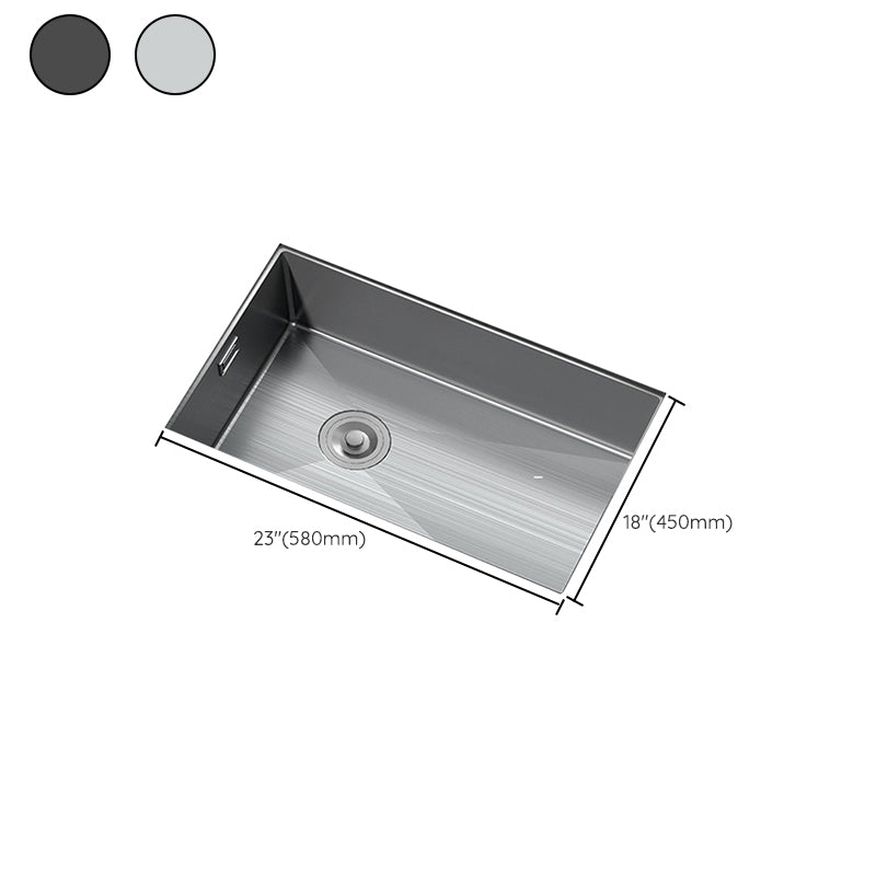 Soundproof Undermount Kitchen Sink Diversion Design Kitchen Sink with Faucet Clearhalo 'Home Improvement' 'home_improvement' 'home_improvement_kitchen_sinks' 'Kitchen Remodel & Kitchen Fixtures' 'Kitchen Sinks & Faucet Components' 'Kitchen Sinks' 'kitchen_sinks' 7423953