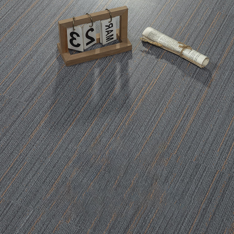 Grey Tone Plastic Floor Fabric Look Square Edge Water Resistant Floor Tile Clearhalo 'Flooring 'Home Improvement' 'home_improvement' 'home_improvement_vinyl_flooring' 'Vinyl Flooring' 'vinyl_flooring' Walls and Ceiling' 7423997