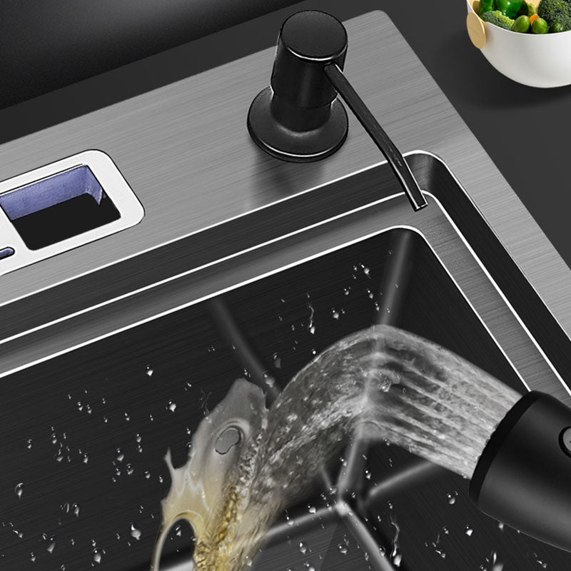 Stainless Steel Kitchen Sink Drop-In Double Bowl Kitchen Sink Clearhalo 'Home Improvement' 'home_improvement' 'home_improvement_kitchen_sinks' 'Kitchen Remodel & Kitchen Fixtures' 'Kitchen Sinks & Faucet Components' 'Kitchen Sinks' 'kitchen_sinks' 7424034