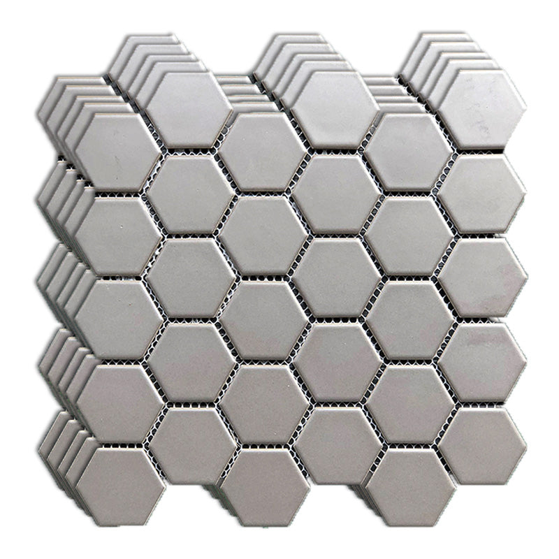 Wall and Floor Tile Straight Edge Geometric Pattern Wall and Floor Tile Dark Gray 10.6"L x 11.4"W x 0.2"H Clearhalo 'Floor Tiles & Wall Tiles' 'floor_tiles_wall_tiles' 'Flooring 'Home Improvement' 'home_improvement' 'home_improvement_floor_tiles_wall_tiles' Walls and Ceiling' 7424138