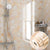 Modern Backsplash Wall Tile PVC Rectangular Self Adhesive Wallpaper for Bathroom Yellow/ White Clearhalo 'Flooring 'Home Improvement' 'home_improvement' 'home_improvement_peel_stick_blacksplash' 'Peel & Stick Backsplash Tile' 'peel_stick_blacksplash' 'Walls & Ceilings' Walls and Ceiling' 7424719