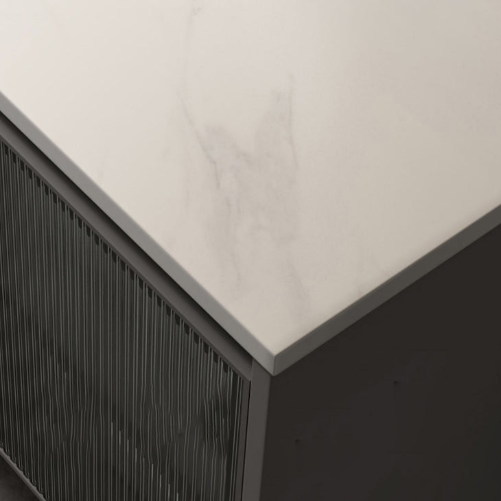 Modern Ceramic Bathroom Vanity Gray Single Sink Rectangular Vanity Set Clearhalo 'Bathroom Remodel & Bathroom Fixtures' 'Bathroom Vanities' 'bathroom_vanities' 'Home Improvement' 'home_improvement' 'home_improvement_bathroom_vanities' 7433063