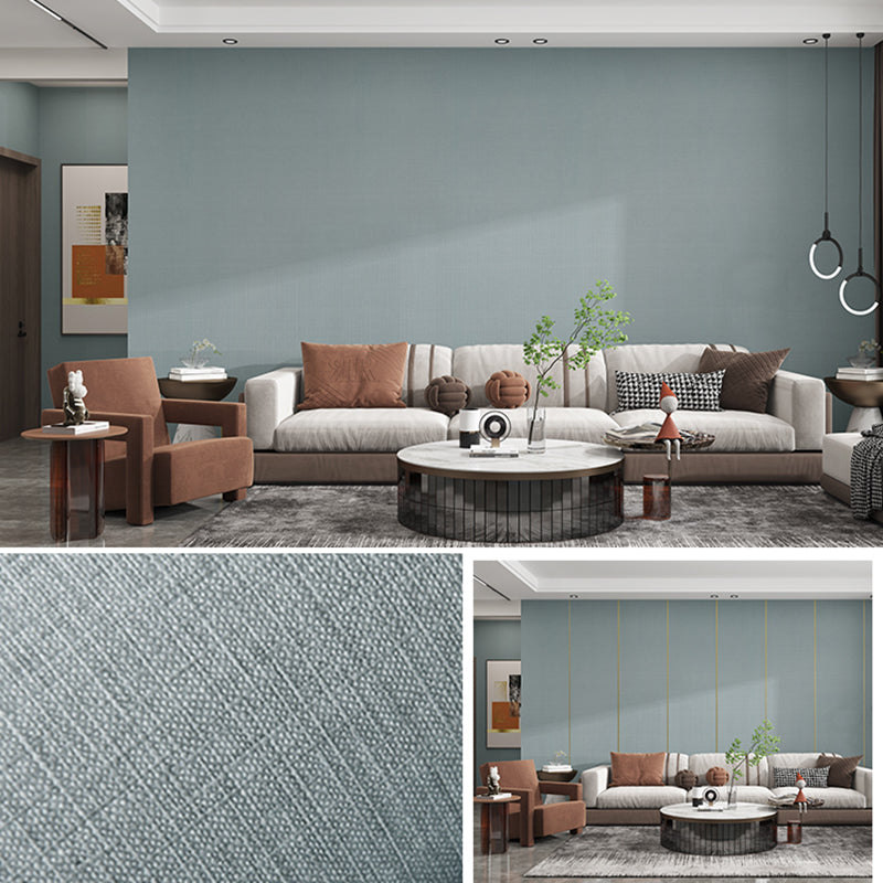 Modern Wall Panel Plain Peel and Stick Waterproof Wall Ceiling for Living Room Pewter Clearhalo 'Flooring 'Home Improvement' 'home_improvement' 'home_improvement_wall_paneling' 'Wall Paneling' 'wall_paneling' 'Walls & Ceilings' Walls and Ceiling' 7434424