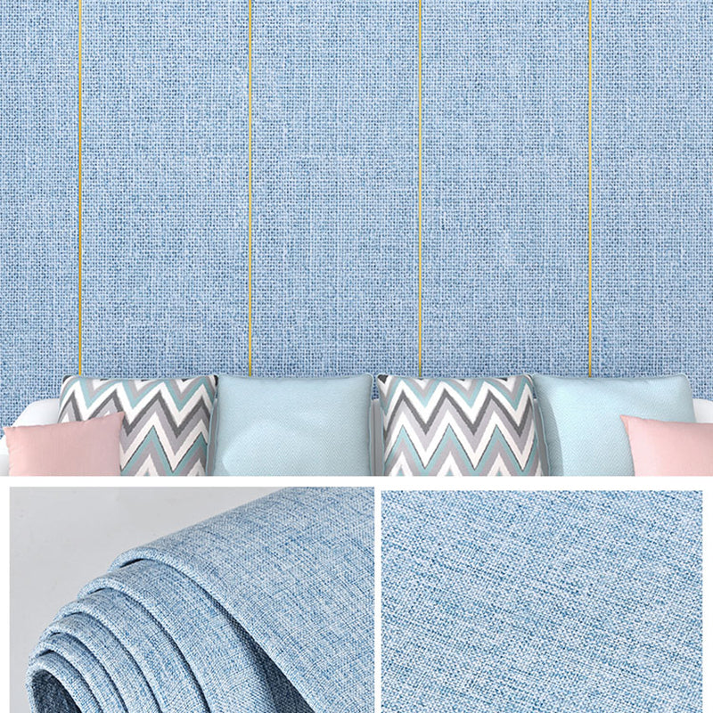 Modern Wall Panel Plain Peel and Stick Waterproof Wall Ceiling for Living Room Sky Blue Clearhalo 'Flooring 'Home Improvement' 'home_improvement' 'home_improvement_wall_paneling' 'Wall Paneling' 'wall_paneling' 'Walls & Ceilings' Walls and Ceiling' 7434431