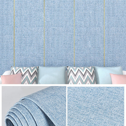 Modern Wall Panel Plain Peel and Stick Waterproof Wall Ceiling for Living Room Sky Blue Clearhalo 'Flooring 'Home Improvement' 'home_improvement' 'home_improvement_wall_paneling' 'Wall Paneling' 'wall_paneling' 'Walls & Ceilings' Walls and Ceiling' 7434431