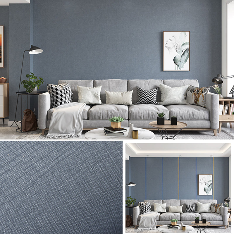 Modern Wall Panel Plain Peel and Stick Waterproof Wall Ceiling for Living Room Gray Blue Clearhalo 'Flooring 'Home Improvement' 'home_improvement' 'home_improvement_wall_paneling' 'Wall Paneling' 'wall_paneling' 'Walls & Ceilings' Walls and Ceiling' 7434438