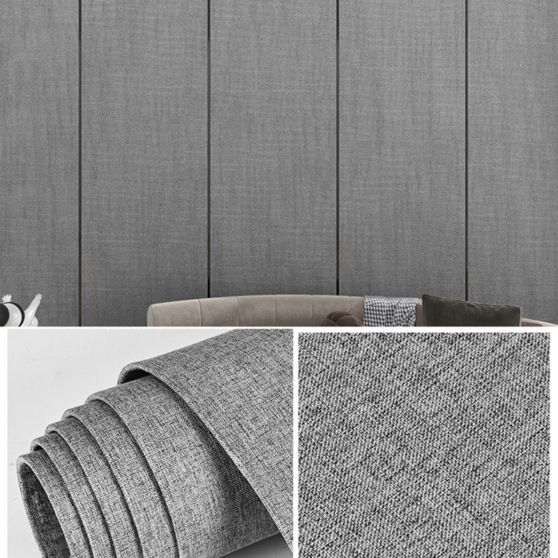 Contemporary Backsplash Panels Peel and Stick Waterproof Wall Paneling Dark Gray Clearhalo 'Flooring 'Home Improvement' 'home_improvement' 'home_improvement_wall_paneling' 'Wall Paneling' 'wall_paneling' 'Walls & Ceilings' Walls and Ceiling' 7434442