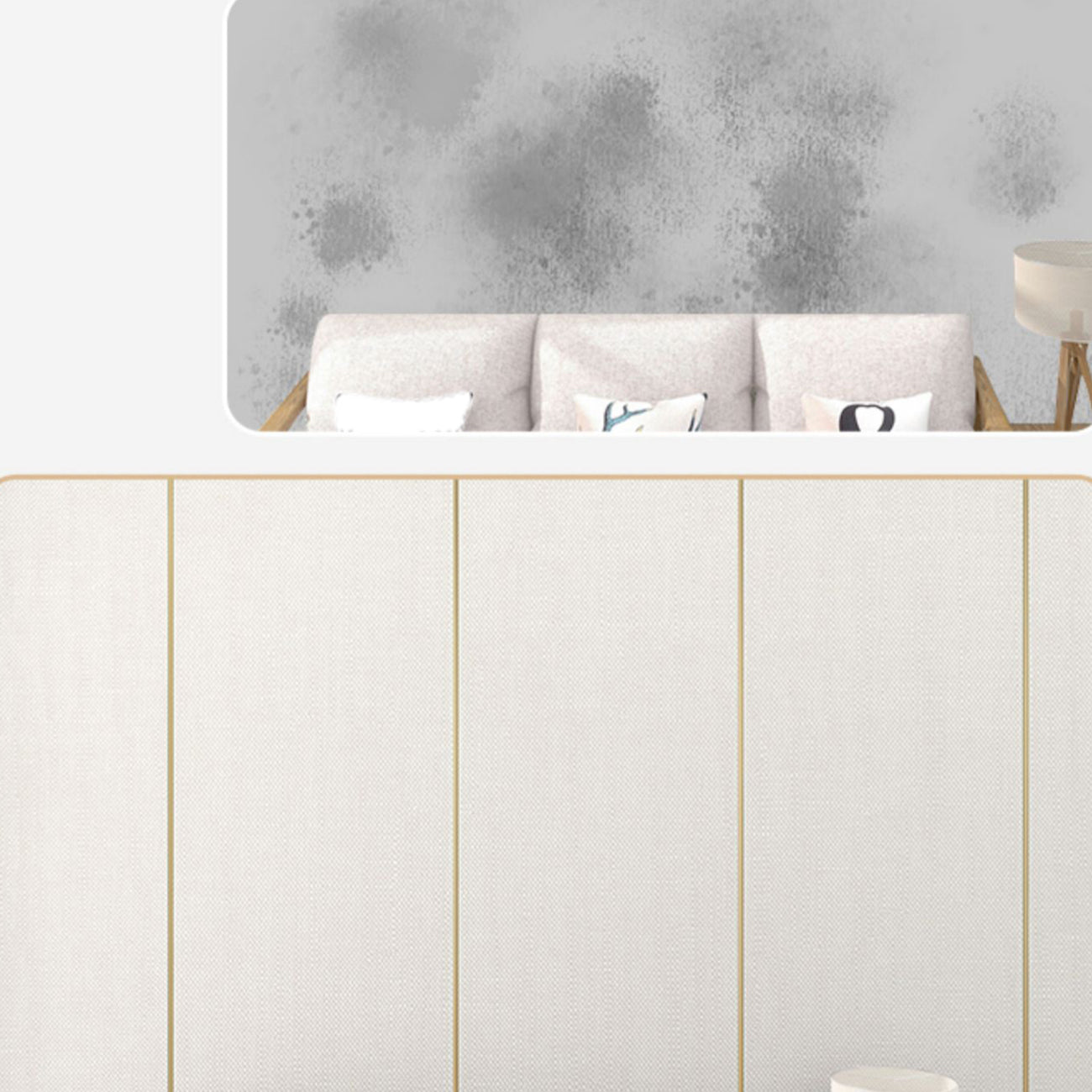 Contemporary Backsplash Panels Peel and Stick Waterproof Wall Paneling Clearhalo 'Flooring 'Home Improvement' 'home_improvement' 'home_improvement_wall_paneling' 'Wall Paneling' 'wall_paneling' 'Walls & Ceilings' Walls and Ceiling' 7434450