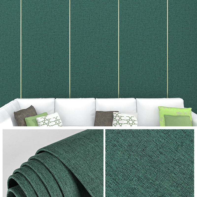 Contemporary Backsplash Panels Peel and Stick Waterproof Wall Paneling Blackish Green Clearhalo 'Flooring 'Home Improvement' 'home_improvement' 'home_improvement_wall_paneling' 'Wall Paneling' 'wall_paneling' 'Walls & Ceilings' Walls and Ceiling' 7434455