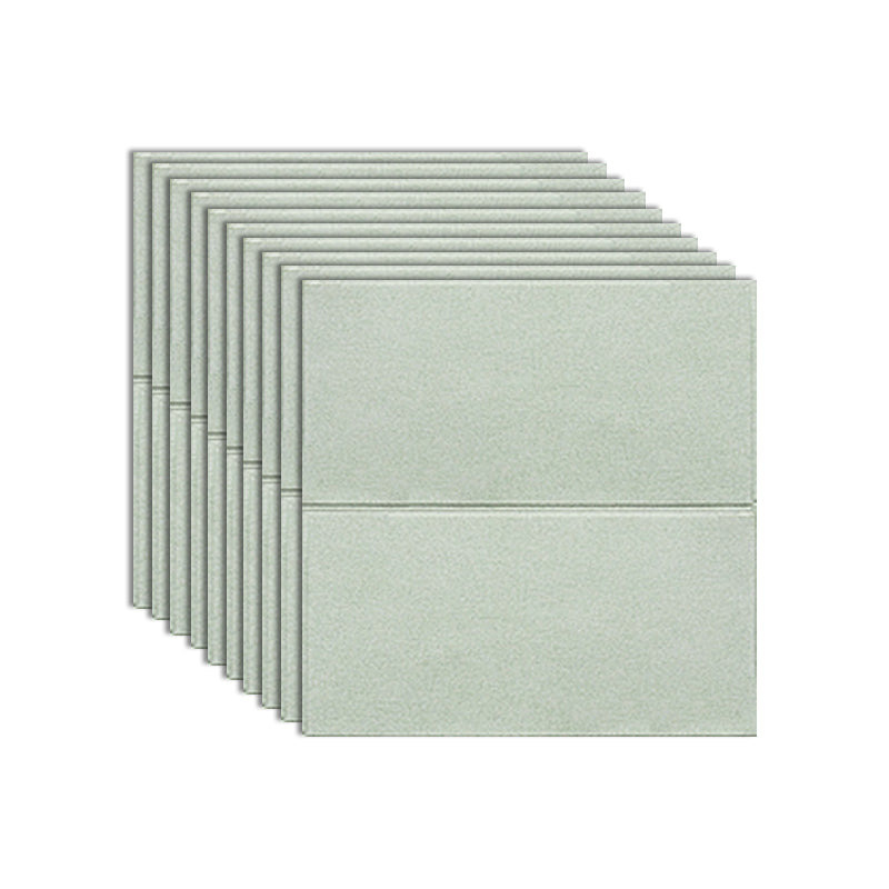 Waterproof Wall Access Panel Modern Simple Wall Access Panel for Living Room Light Green 10-Piece Set Clearhalo 'Flooring 'Home Improvement' 'home_improvement' 'home_improvement_wall_paneling' 'Wall Paneling' 'wall_paneling' 'Walls & Ceilings' Walls and Ceiling' 7434495