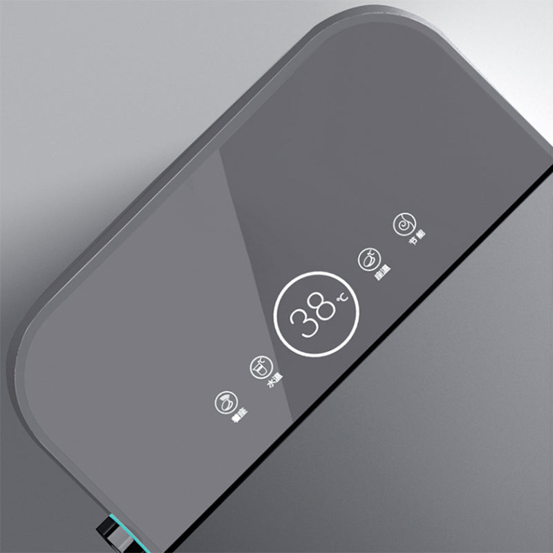 Contemporary Floor Mount Bidet Ceramic Foot Sensor Water Pressure Control Clearhalo 'Bathroom Remodel & Bathroom Fixtures' 'Bidets' 'Home Improvement' 'home_improvement' 'home_improvement_bidets' 'Toilets & Bidets' 7434561