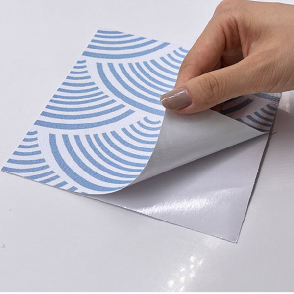 Modern Mosaic Tile Peel and Stick Tile Pvc Kitchen Backsplash Peel and Stick Wall Tile Clearhalo 'Flooring 'Home Improvement' 'home_improvement' 'home_improvement_peel_stick_blacksplash' 'Peel & Stick Backsplash Tile' 'peel_stick_blacksplash' 'Walls & Ceilings' Walls and Ceiling' 7435153