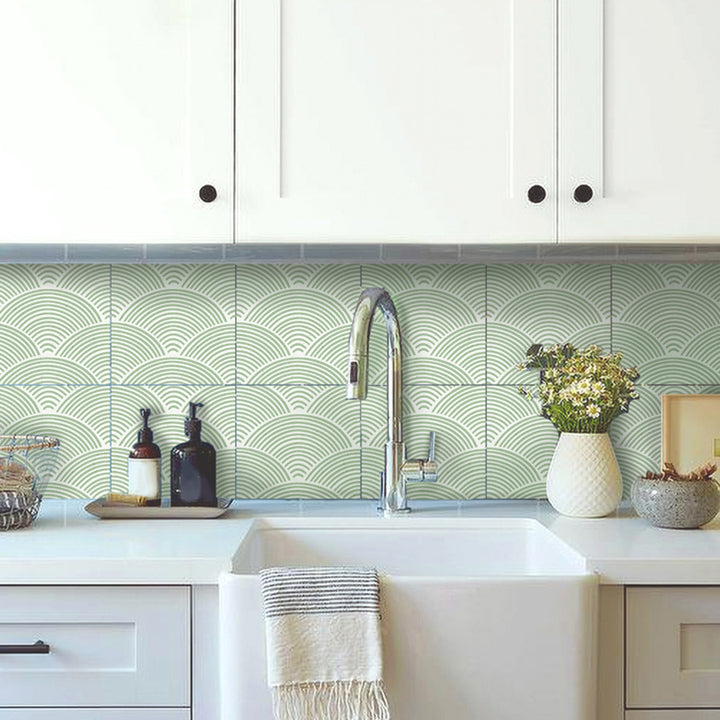 Modern Mosaic Tile Peel and Stick Tile Pvc Kitchen Backsplash Peel and Stick Wall Tile Clearhalo 'Flooring 'Home Improvement' 'home_improvement' 'home_improvement_peel_stick_blacksplash' 'Peel & Stick Backsplash Tile' 'peel_stick_blacksplash' 'Walls & Ceilings' Walls and Ceiling' 7435155