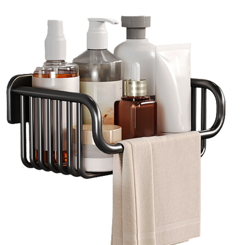 Metal Bathroom Hardware Bath Shelf Bathroom Accessory As Individual Or As a Set Clearhalo 'Bathroom Hardware Sets' 'Bathroom Hardware' 'Bathroom Remodel & Bathroom Fixtures' 'bathroom_hardware_sets' 'Home Improvement' 'home_improvement' 'home_improvement_bathroom_hardware_sets' 7435696