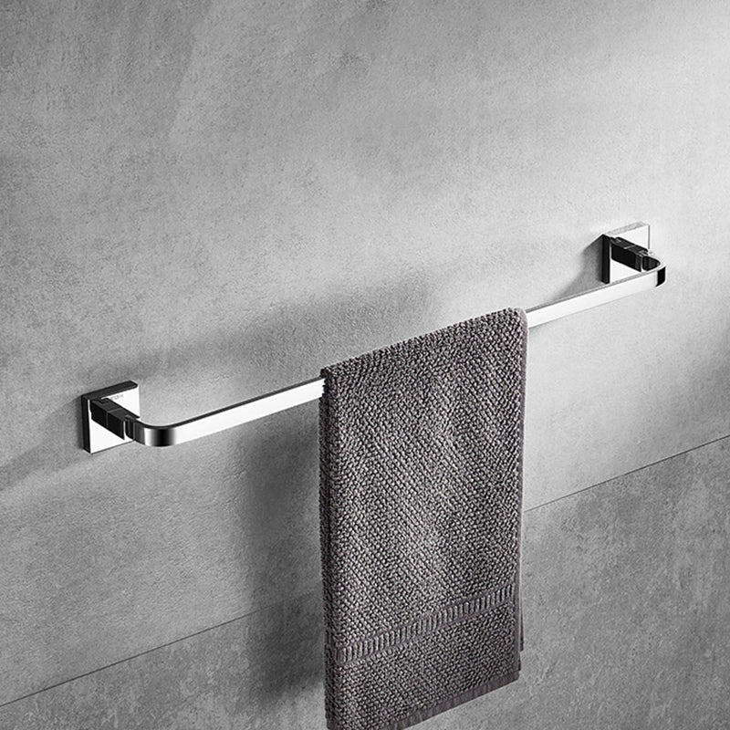 Bath Shelf Bathroom Accessory Kit Metal Drill and Screw Mount Bathroom Hardware Set Clearhalo 'Bathroom Hardware Sets' 'Bathroom Hardware' 'Bathroom Remodel & Bathroom Fixtures' 'bathroom_hardware_sets' 'Home Improvement' 'home_improvement' 'home_improvement_bathroom_hardware_sets' 7437864