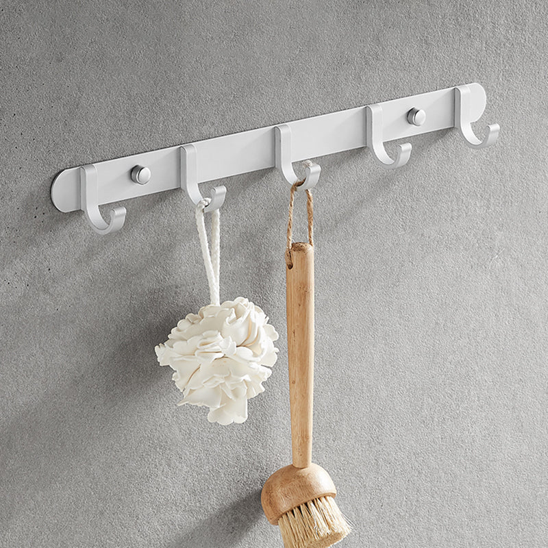 Modern Metal Bathroom Hardware Set 6-Piece Bathroom Accessory Kit Clearhalo 'Bathroom Hardware Sets' 'Bathroom Hardware' 'Bathroom Remodel & Bathroom Fixtures' 'bathroom_hardware_sets' 'Home Improvement' 'home_improvement' 'home_improvement_bathroom_hardware_sets' 7437889