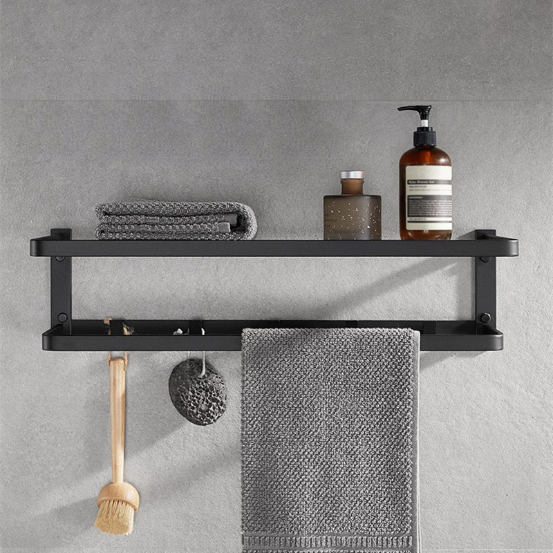 Modern Metal Bathroom Hardware Set 6-Piece Bathroom Accessory Kit Clearhalo 'Bathroom Hardware Sets' 'Bathroom Hardware' 'Bathroom Remodel & Bathroom Fixtures' 'bathroom_hardware_sets' 'Home Improvement' 'home_improvement' 'home_improvement_bathroom_hardware_sets' 7437893