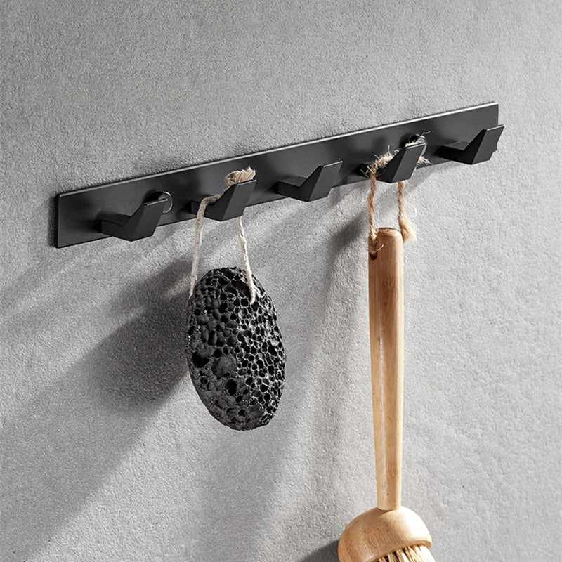 Modern Metal Bathroom Hardware Set 6-Piece Bathroom Accessory Kit Clearhalo 'Bathroom Hardware Sets' 'Bathroom Hardware' 'Bathroom Remodel & Bathroom Fixtures' 'bathroom_hardware_sets' 'Home Improvement' 'home_improvement' 'home_improvement_bathroom_hardware_sets' 7437895