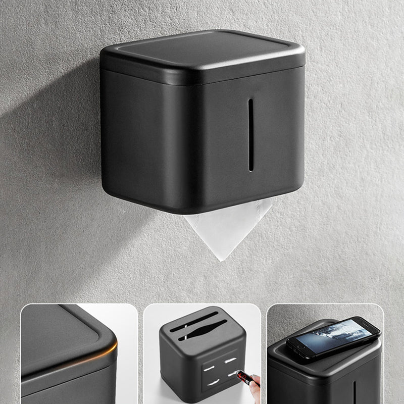 Modern Metal Bathroom Hardware Set 6-Piece Bathroom Accessory Kit Clearhalo 'Bathroom Hardware Sets' 'Bathroom Hardware' 'Bathroom Remodel & Bathroom Fixtures' 'bathroom_hardware_sets' 'Home Improvement' 'home_improvement' 'home_improvement_bathroom_hardware_sets' 7437896