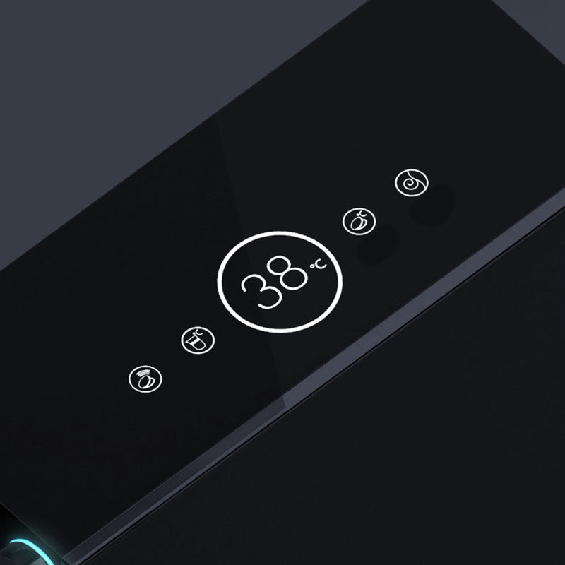 Elongated Smart Bidet Horizontal Spray Antimicrobial Smart Toilet Bidet Clearhalo 'Bathroom Remodel & Bathroom Fixtures' 'Bidets' 'Home Improvement' 'home_improvement' 'home_improvement_bidets' 'Toilets & Bidets' 7438062