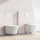 15.55" L Smart Bidet Elongated with Water Pressure Control Toilet Clearhalo 'Bathroom Remodel & Bathroom Fixtures' 'Bidets' 'Home Improvement' 'home_improvement' 'home_improvement_bidets' 'Toilets & Bidets' 7438160