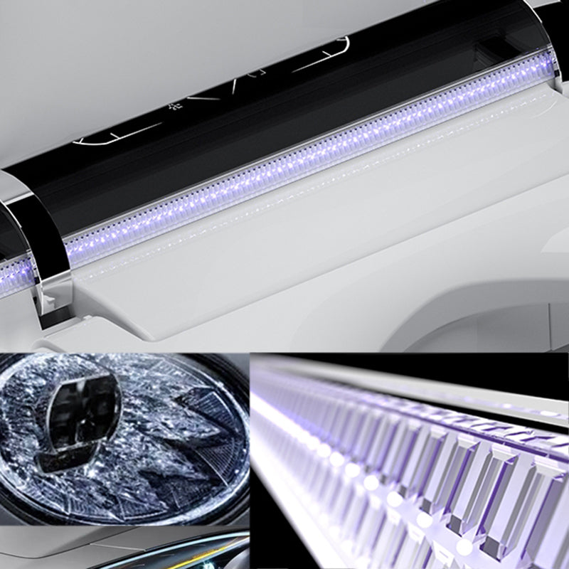 15.55" L Smart Bidet Elongated with Water Pressure Control Toilet Clearhalo 'Bathroom Remodel & Bathroom Fixtures' 'Bidets' 'Home Improvement' 'home_improvement' 'home_improvement_bidets' 'Toilets & Bidets' 7438165