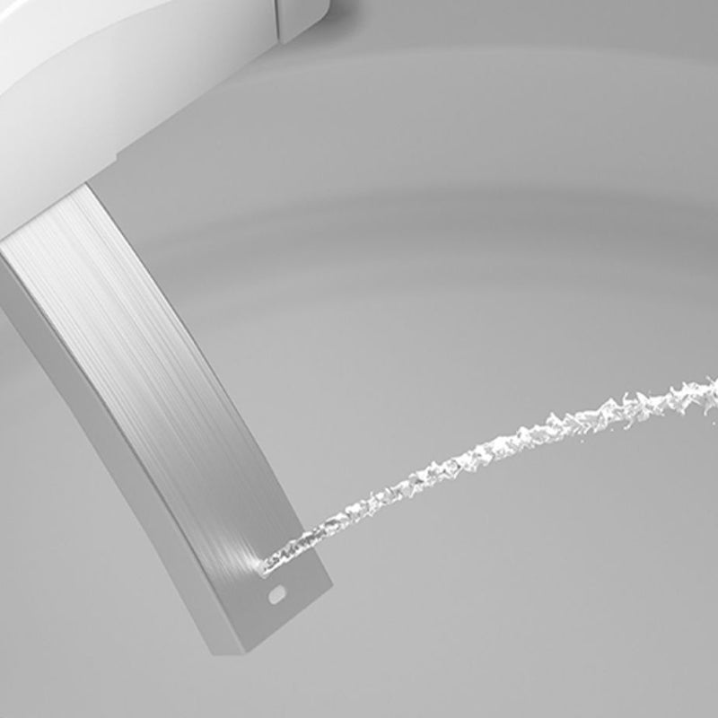 15.55" L Smart Bidet Elongated with Water Pressure Control Toilet Clearhalo 'Bathroom Remodel & Bathroom Fixtures' 'Bidets' 'Home Improvement' 'home_improvement' 'home_improvement_bidets' 'Toilets & Bidets' 7438173