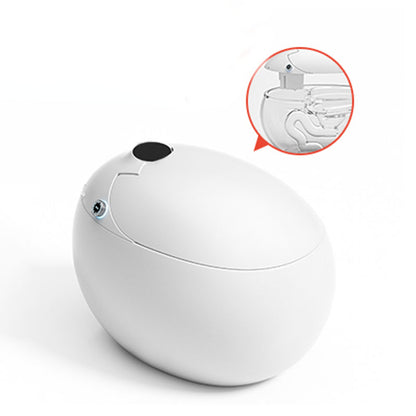 21.25" H Electronic Toilet Elongated Floor Mount Bidet in White Yes Clearhalo 'Bathroom Remodel & Bathroom Fixtures' 'Bidets' 'Home Improvement' 'home_improvement' 'home_improvement_bidets' 'Toilets & Bidets' 7438245