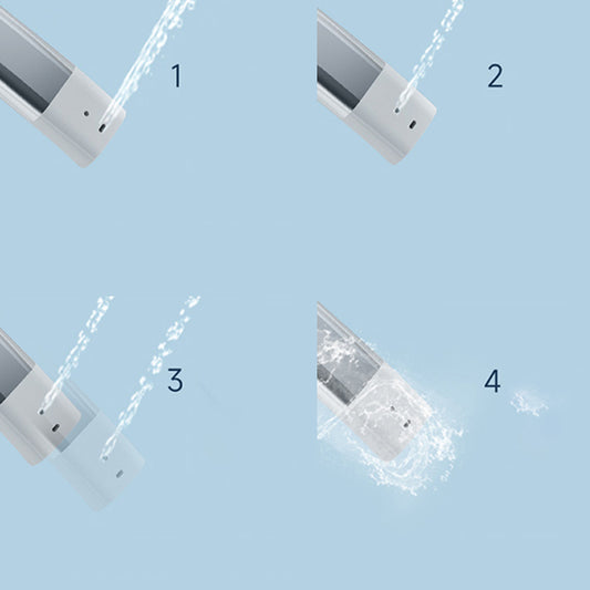 Elongated White Leak-Proof Ceramic Contemporary Foot Sensor Smart Toilet Clearhalo 'Bathroom Remodel & Bathroom Fixtures' 'Bidets' 'Home Improvement' 'home_improvement' 'home_improvement_bidets' 'Toilets & Bidets' 7438335