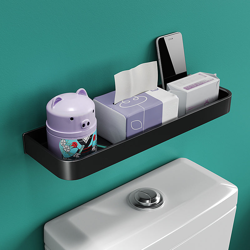 Modern Metal Bathroom Accessory Kit Drill and Screw Mount Bathroom Accessory Set Clearhalo 'Bathroom Hardware Sets' 'Bathroom Hardware' 'Bathroom Remodel & Bathroom Fixtures' 'bathroom_hardware_sets' 'Home Improvement' 'home_improvement' 'home_improvement_bathroom_hardware_sets' 7439153