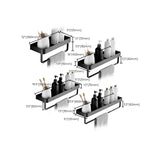 Modern Metal Bathroom Accessory Kit Drill and Screw Mount Bathroom Accessory Set Clearhalo 'Bathroom Hardware Sets' 'Bathroom Hardware' 'Bathroom Remodel & Bathroom Fixtures' 'bathroom_hardware_sets' 'Home Improvement' 'home_improvement' 'home_improvement_bathroom_hardware_sets' 7439180