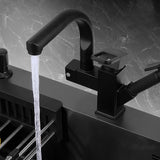 Drop-In Kitchen Sink Soundproof Design Stainless Steel Kitchen Sink Clearhalo 'Home Improvement' 'home_improvement' 'home_improvement_kitchen_sinks' 'Kitchen Remodel & Kitchen Fixtures' 'Kitchen Sinks & Faucet Components' 'Kitchen Sinks' 'kitchen_sinks' 7440236