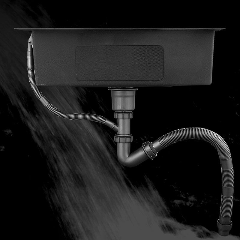 Modern Style Drop-In Kitchen Sink Soundproof Design Stainless Steel Kitchen Sink Clearhalo 'Home Improvement' 'home_improvement' 'home_improvement_kitchen_sinks' 'Kitchen Remodel & Kitchen Fixtures' 'Kitchen Sinks & Faucet Components' 'Kitchen Sinks' 'kitchen_sinks' 7442474