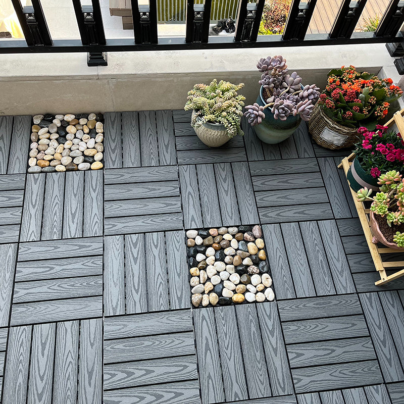 Modern Groove Locking Laminate Plank Flooring Plastic Wood Laminate Grey 3D Embossed Clearhalo 'Flooring 'Home Improvement' 'home_improvement' 'home_improvement_laminate_flooring' 'Laminate Flooring' 'laminate_flooring' Walls and Ceiling' 7442639