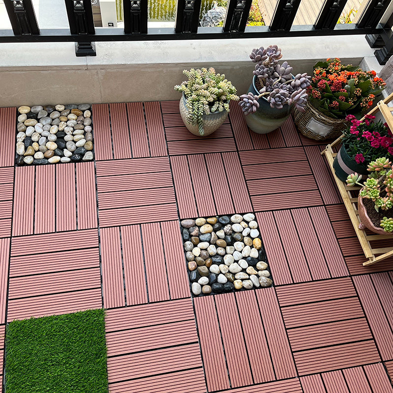 Modern Groove Locking Laminate Plank Flooring Plastic Wood Laminate Rosewood Straight Grain Clearhalo 'Flooring 'Home Improvement' 'home_improvement' 'home_improvement_laminate_flooring' 'Laminate Flooring' 'laminate_flooring' Walls and Ceiling' 7442640