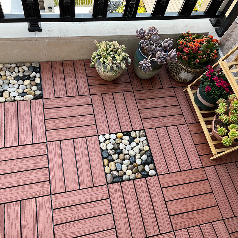 Modern Groove Locking Laminate Plank Flooring Plastic Wood Laminate Rosewood 3D Embossed Clearhalo 'Flooring 'Home Improvement' 'home_improvement' 'home_improvement_laminate_flooring' 'Laminate Flooring' 'laminate_flooring' Walls and Ceiling' 7442642