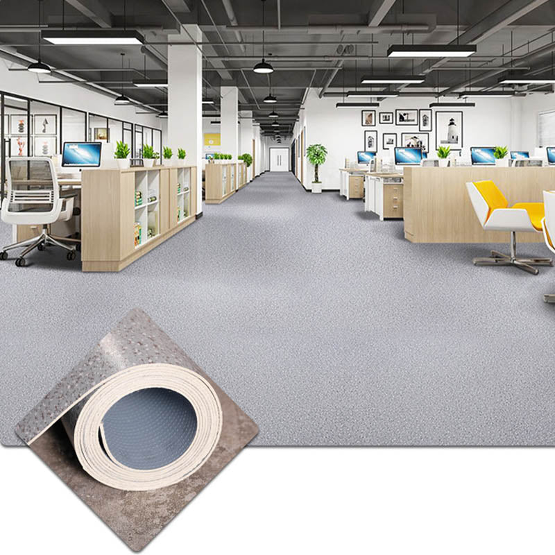 PVC Flooring Self-Stick Waterproof Fire Resistant PVC Flooring Grey Clearhalo 'Flooring 'Home Improvement' 'home_improvement' 'home_improvement_vinyl_flooring' 'Vinyl Flooring' 'vinyl_flooring' Walls and Ceiling' 7443721