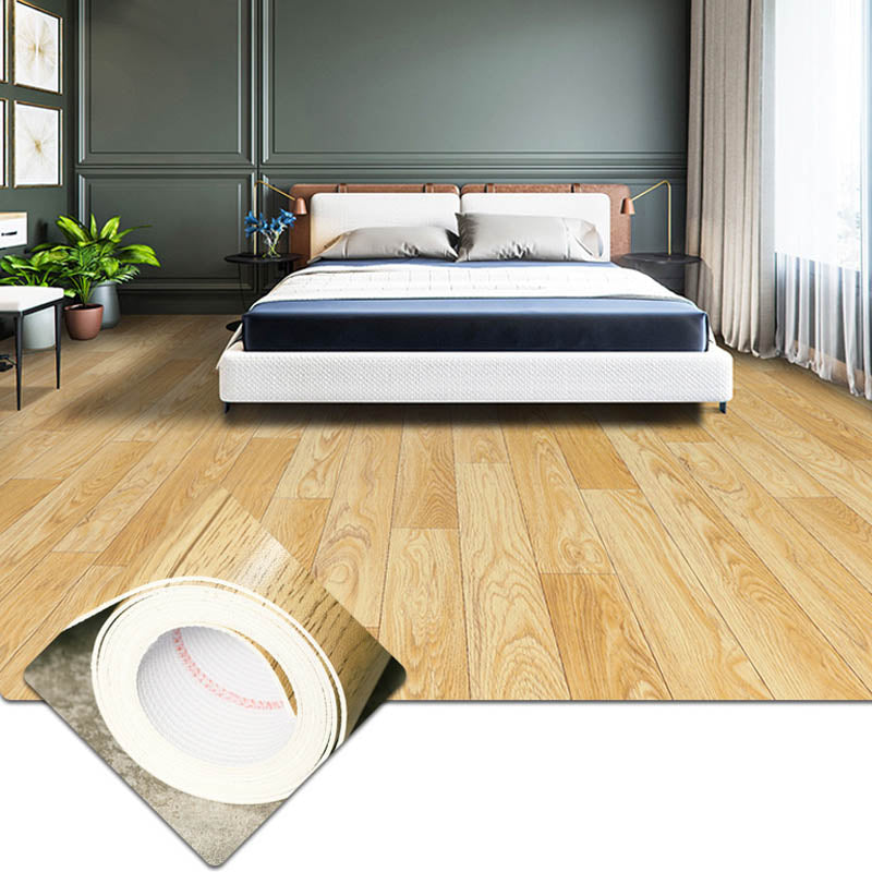 PVC Flooring Self-Stick Waterproof Fire Resistant PVC Flooring Brown Yellow Clearhalo 'Flooring 'Home Improvement' 'home_improvement' 'home_improvement_vinyl_flooring' 'Vinyl Flooring' 'vinyl_flooring' Walls and Ceiling' 7443736