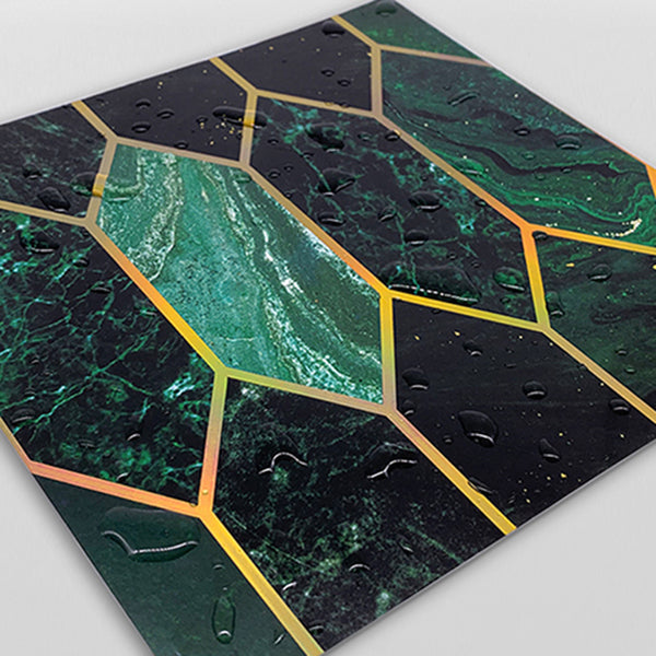 Polygon Peel and Stick Backsplash Tile PVC Mosaic Peel and Stick Tile for Kitchen Clearhalo 'Flooring 'Home Improvement' 'home_improvement' 'home_improvement_peel_stick_blacksplash' 'Peel & Stick Backsplash Tile' 'peel_stick_blacksplash' 'Walls & Ceilings' Walls and Ceiling' 7443980