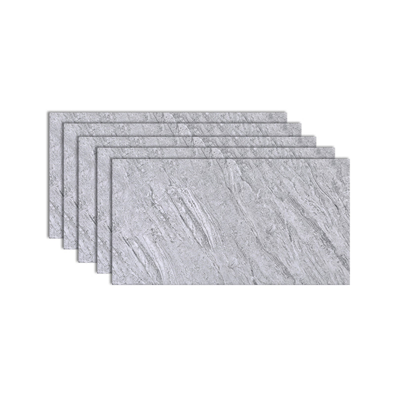 Mosaic Wall Tiles Pvc Kitchen and Bathroom Backsplash Peel and Stick Tiles Grey 5-Piece Set Clearhalo 'Flooring 'Home Improvement' 'home_improvement' 'home_improvement_peel_stick_blacksplash' 'Peel & Stick Backsplash Tile' 'peel_stick_blacksplash' 'Walls & Ceilings' Walls and Ceiling' 7444009