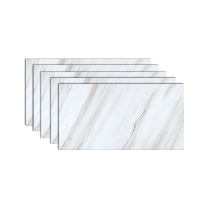 Mosaic Wall Tiles Pvc Kitchen and Bathroom Backsplash Peel and Stick Tiles Gray-White 5-Piece Set Clearhalo 'Flooring 'Home Improvement' 'home_improvement' 'home_improvement_peel_stick_blacksplash' 'Peel & Stick Backsplash Tile' 'peel_stick_blacksplash' 'Walls & Ceilings' Walls and Ceiling' 7444019