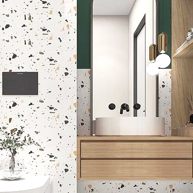 Polygon Peel and Stick Backsplash Tile PVC Smooth Peel and Stick Tile for Kitchen 20-Piece Set Frosted Clearhalo 'Flooring 'Home Improvement' 'home_improvement' 'home_improvement_peel_stick_blacksplash' 'Peel & Stick Backsplash Tile' 'peel_stick_blacksplash' 'Walls & Ceilings' Walls and Ceiling' 7444026