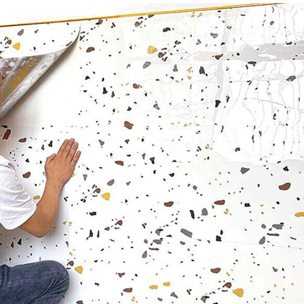 Polygon Peel and Stick Backsplash Tile PVC Smooth Peel and Stick Tile for Kitchen Clearhalo 'Flooring 'Home Improvement' 'home_improvement' 'home_improvement_peel_stick_blacksplash' 'Peel & Stick Backsplash Tile' 'peel_stick_blacksplash' 'Walls & Ceilings' Walls and Ceiling' 7444034