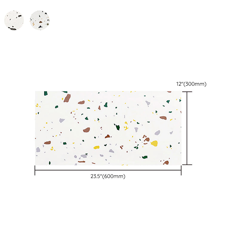 Polygon Peel and Stick Backsplash Tile PVC Smooth Peel and Stick Tile for Kitchen Clearhalo 'Flooring 'Home Improvement' 'home_improvement' 'home_improvement_peel_stick_blacksplash' 'Peel & Stick Backsplash Tile' 'peel_stick_blacksplash' 'Walls & Ceilings' Walls and Ceiling' 7444035