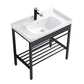 Freestanding Bathroom Vanity Modern Faucet Included Bathroom Sink Vanity Clearhalo 'Bathroom Remodel & Bathroom Fixtures' 'Bathroom Vanities' 'bathroom_vanities' 'Home Improvement' 'home_improvement' 'home_improvement_bathroom_vanities' 7444200