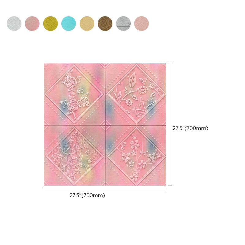 3D Embossed Backsplash Panels Peel and Stick Waterproof Wall Access Panel Clearhalo 'Flooring 'Home Improvement' 'home_improvement' 'home_improvement_wall_paneling' 'Wall Paneling' 'wall_paneling' 'Walls & Ceilings' Walls and Ceiling' 7444940