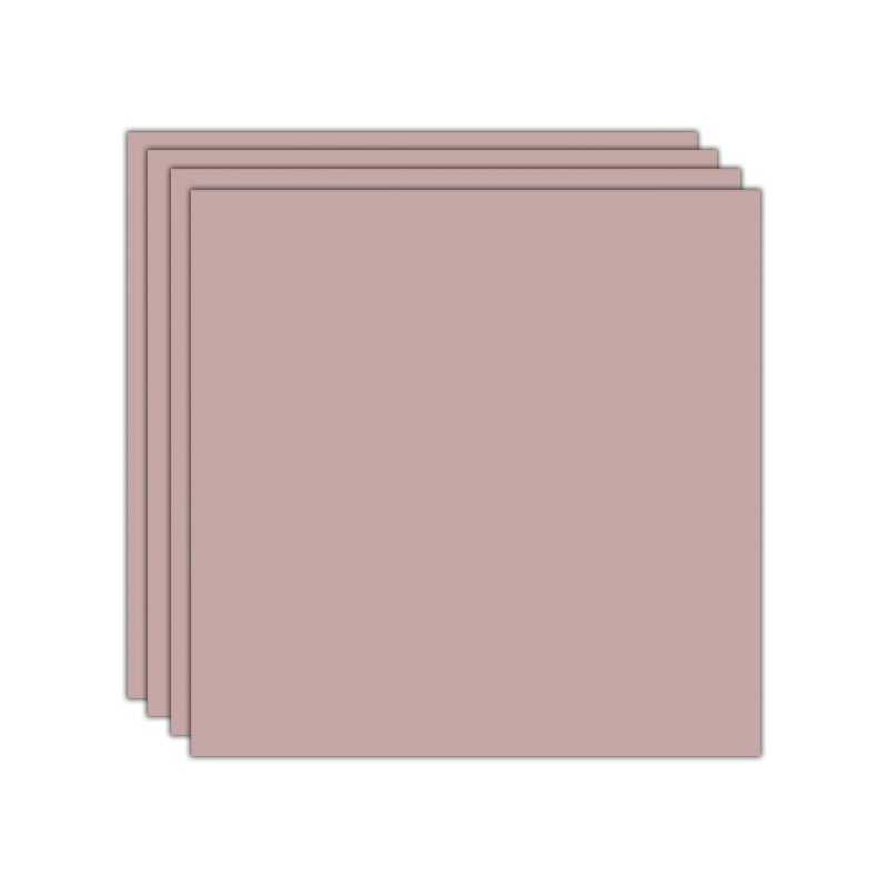 Modern Style Rectangle Floor Tile Pure Color Scratch Resistant Straight Edge Floor Tile Pink 24"L x 24"W x 0.4"H Clearhalo 'Floor Tiles & Wall Tiles' 'floor_tiles_wall_tiles' 'Flooring 'Home Improvement' 'home_improvement' 'home_improvement_floor_tiles_wall_tiles' Walls and Ceiling' 7451855