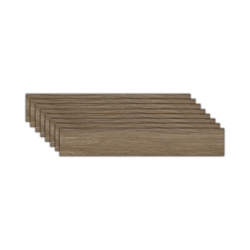 Modern Style Floor Tile Wooden Effect Straight Edge Waterproof Floor Tile Brown Grey Clearhalo 'Floor Tiles & Wall Tiles' 'floor_tiles_wall_tiles' 'Flooring 'Home Improvement' 'home_improvement' 'home_improvement_floor_tiles_wall_tiles' Walls and Ceiling' 7451984